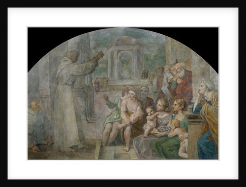 Saint Didacus Preaching, 1604-1607 by Annibale Carracci