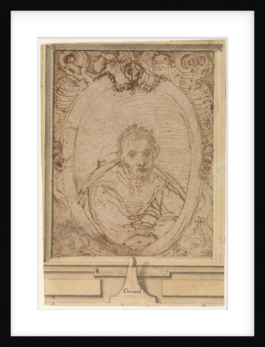 Self-portrait, 1580s by Annibale Carracci