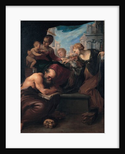 The Mystic Marriage of Saint Catherine, 1595-1599 by Pietro Faccini