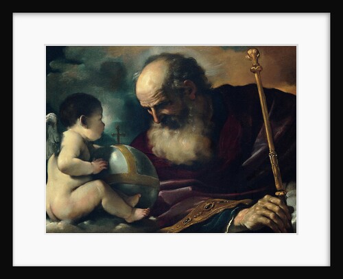 God the Father and Angel, 1620 by Guercino