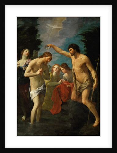 The Baptism of Christ, c.1623 by Guido Reni