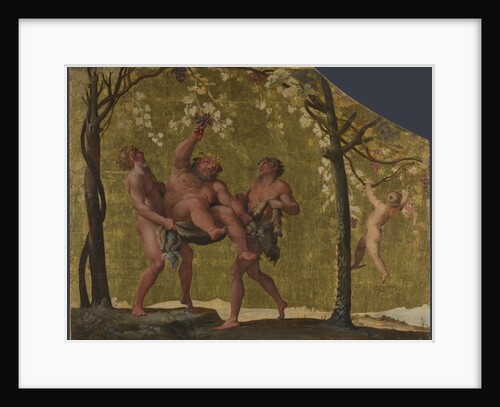 Silenus gathering Grapes, c. 1598 by Annibale Carracci