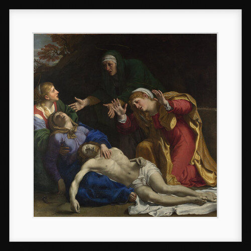 The Dead Christ Mourned (The Three Maries), ca 1604 by Annibale Carracci