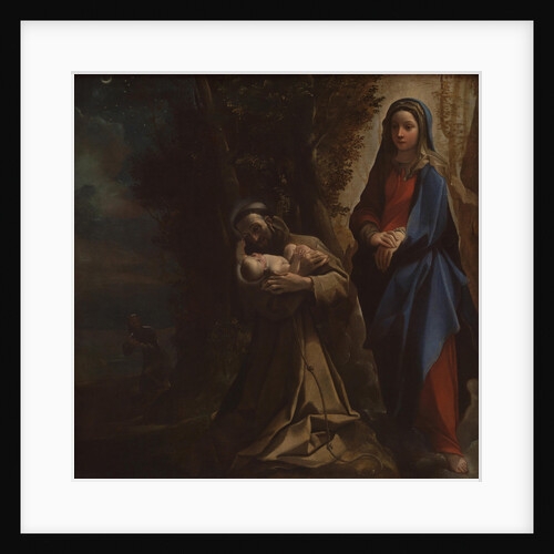 The Vision of Saint Francis, ca 1586 by Lodovico Carracci