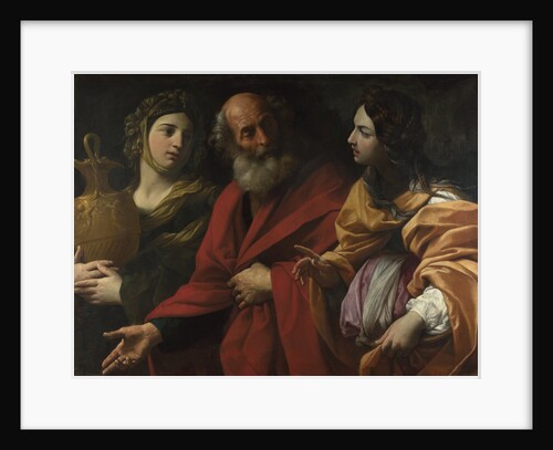 Lot and his Daughters leaving Sodom, c. 1615 by Guido Reni