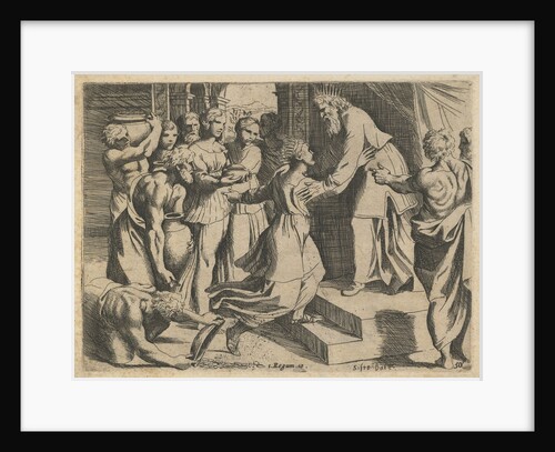 The Queen of Sheba Bringing Gifts to King Solomon by Sisto Rosa