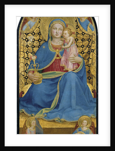 The Virgin of Humility (Madonna dell Umilitá), c. 1433-1434 by Fra Giovanni da Fiesole Angelico