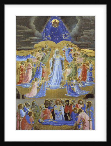 Death and Assumption of the Virgin, ca 1432 by Fra Giovanni da Fiesole Angelico