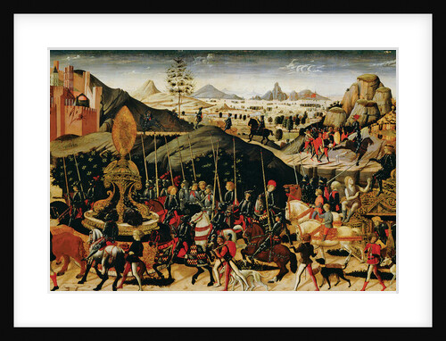 The Triumph of Camillus, ca 1470-1475 by Biagio d'Antonio
