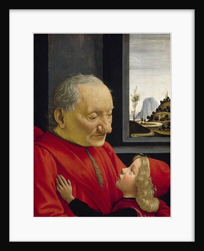 An Old Man and His Grandson, 1488 by Domenico Ghirlandaio
