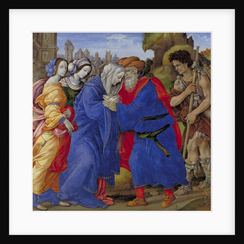 Meeting of Saints Joachim and Anne at the Golden Gate, 1497 by Filippino Lippi