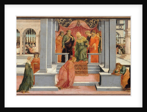 Esther before Ahasuerus, 1478-1480 by Filippino Lippi