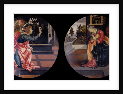 The Annunciation, 1483-1484 by Filippino Lippi