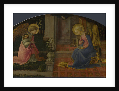 The Annunciation (Medici Panel), c. 1450 by Fra Filippo Lippi