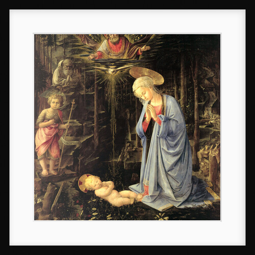 The Adoration in the Forest, 1459 by Fra Filippo Lippi