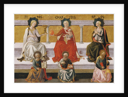 The Seven Virtues, c. 1450 by Francesco di Stefano Pesellino