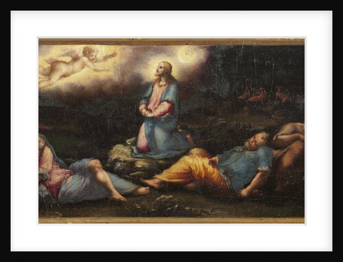 Christ on the Mount of Olives with Two Allegorical Figures by Giorgio Vasari