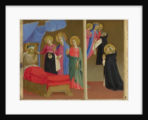 The Vision of the Dominican Habit, ca 1435 by Fra Giovanni Angelico