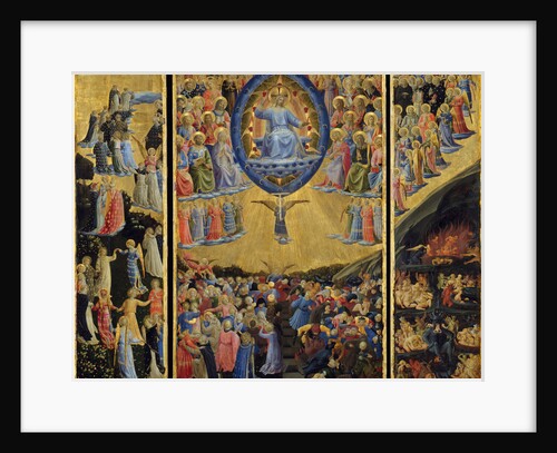 The Last Judgment (Winged Altar), Early 15th cen by Fra Giovanni da Fiesole Angelico