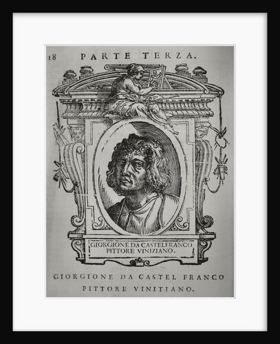 Giorgione. From: Giorgio Vasari, The Lives of the Most Excellent Italian Painters, Sculptors, and Architects, 1568 by Anonymous