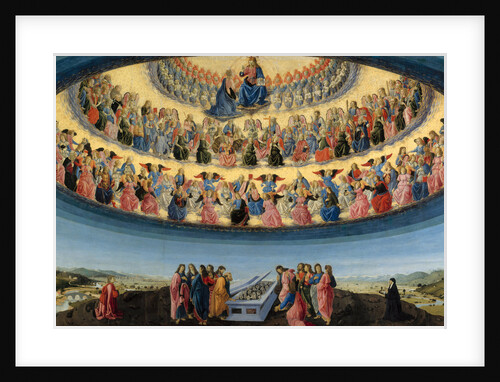 The Assumption of the Virgin, ca 1475 by Francesco Botticini