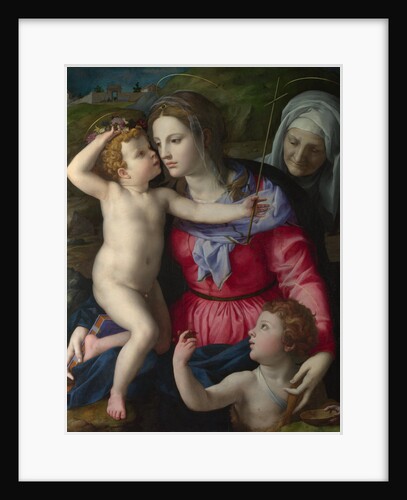 The Madonna and Child with Saint John the Baptist and Saint Elizabeth, c.1540 by Agnolo Bronzino