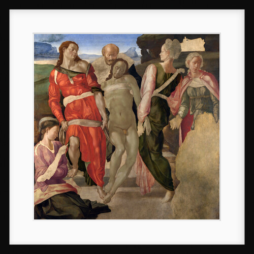 The Entombment of Christ by Michelangelo Buonarroti