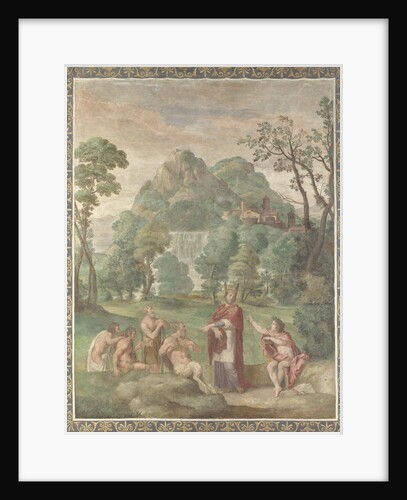 The Judgement of Midas (Fresco from Villa Aldobrandini), 1617-1618 by Domenichino