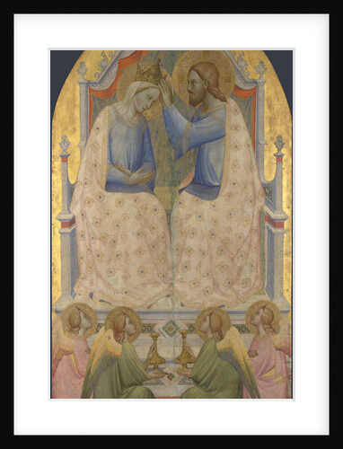 The Coronation of the Virgin, 1380s by Agnolo Gaddi