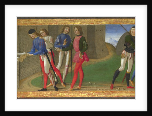 Legend of Saints Justus and Clement of Volterra, ca 1479 by Domenico Ghirlandaio