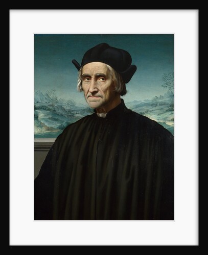 Portrait of Girolamo Benivieni, Between 1515 and 1520 by Ridolfo Ghirlandaio