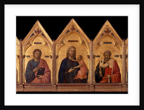 Badia Polyptych, ca 1301-1302 by Giotto di Bondone