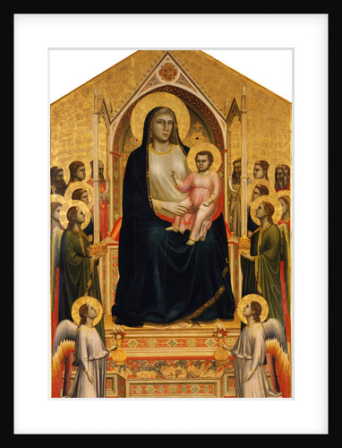 The Ognissanti Madonna, ca 1310 by Giotto di Bondone