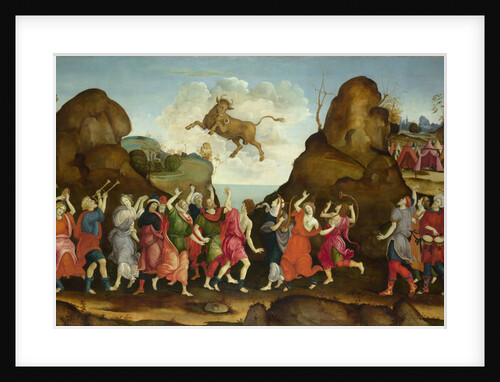 The Worship of the Egyptian Bull God, Apis, c. 1500 by Filippino Lippi