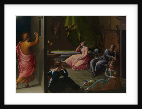 The Charity of St Nicholas of Bari, ca 1555 by Girolamo Macchietti