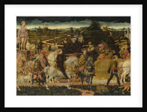 The Triumph of David, c. 1450 by Francesco di Stefano Pesellino