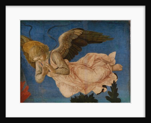 Angel (Panel of the Pistoia Santa Trinità Altarpiece), 1455-1460 by Francesco di Stefano Pesellino