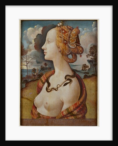 Portrait of Simonetta Vespucci (Cleopatra), c. 1480 by Piero di Cosimo