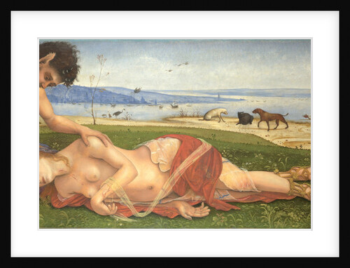 A Satyr mourning over a Nymph, c. 1495 by Piero di Cosimo