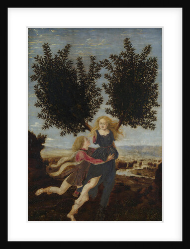 Apollo and Daphne, ca. 1470-1480 by Antonio Pollaiuolo