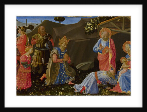 The Adoration of the Magi, c. 1433-1434 by Zanobi Strozzi