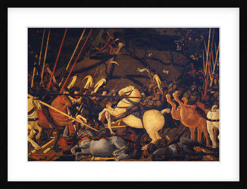 The Battle of San Romano, c. 1440 by Paolo Uccello