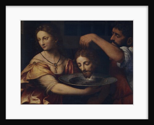 Salome receives the Head of John the Baptist by Bernardino Luini
