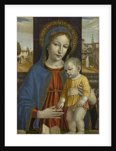 The Virgin and Child, c. 1490 by Ambrogio Bergognone