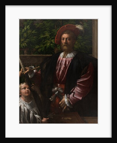 Portrait of Lorenzo Cybo Malaspina, 1523 by Parmigianino