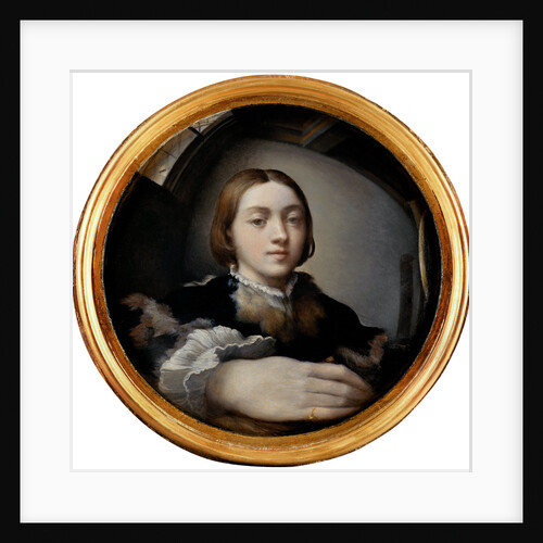 Self-Portrait in a Convex Mirror, ca 1524 by Parmigianino