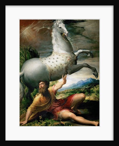 The Conversion of Saint Paul, ca 1528 by Parmigianino