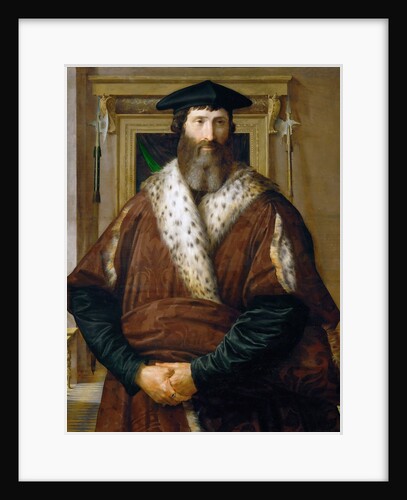 Portrait of a Man (Malatesta Baglione), c.1535 by Parmigianino