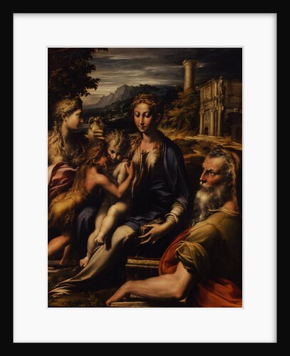 Madonna and Child with Saint (Madonna di San Zaccaria), c.1535 by Parmigianino