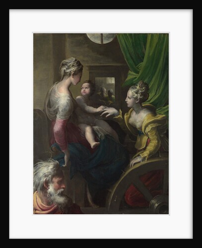 The Mystical Marriage of Saint Catherine, c. 1527-1530 by Parmigianino